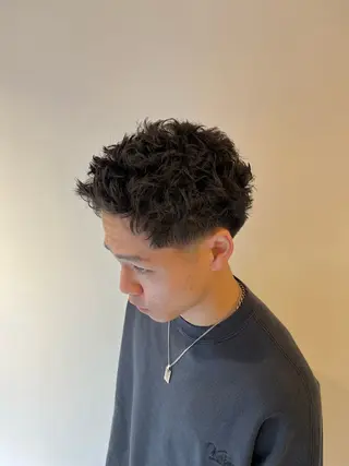 ショート パーマ パーマ🌀縮毛✨ 🐏丸山祐宇🐏のヘアスタイル