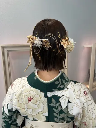 ショート ヘアアレンジ 🌷川崎/ボブ/ アレンジ/コトネ🌷のヘアスタイル
