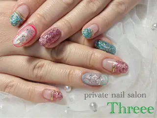 ネイル Nail salon - Threee　-のネイルデザイン