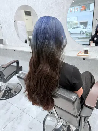 ロング カラー 🌺ハイトーン🌺 矢葺 なぎさ🌺🌺のヘアスタイル