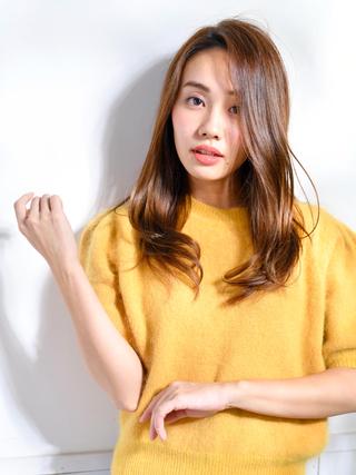 セミロング 【髪質改善師】 鈴木伸之介のヘアスタイル