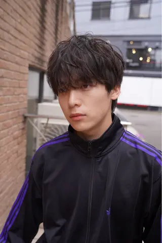 ショート パーマ メンズ 再現性No.1ヘア ごーた立川のヘアスタイル