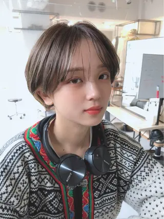 ショート 伊藤 壮尭のヘアスタイル