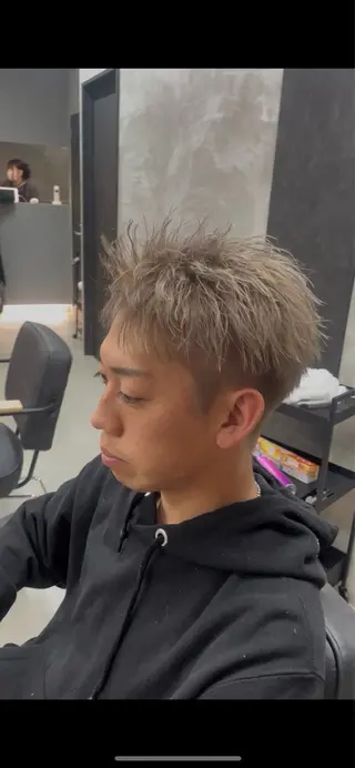 ショート メンズ 今田理来 メンズヘア✂︎のヘアスタイル