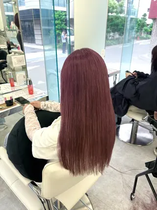 カラー ハイトーン/エクステ /りこぴん🎀のヘアスタイル