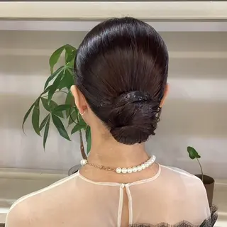 ヘアアレンジ ヘアアレンジ/柔らか 艶カラー/AKARIのヘアスタイル