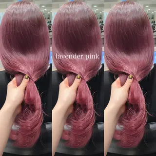セミロング カラー ヘアアレンジ stylist ◎RUKI.のヘアスタイル