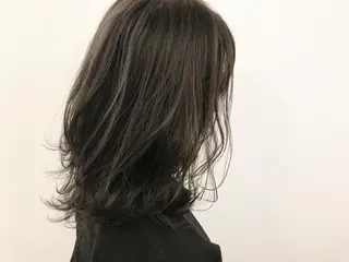 ミディアム カラー 光吉 洋平のヘアスタイル