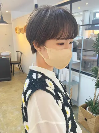 ショート 坪井 彰吾のヘアスタイル