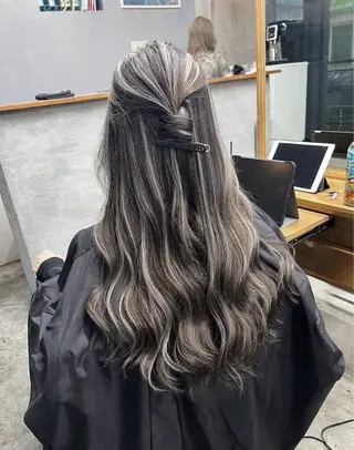 ロング カラー ヘアアレンジ 指名数No.1 /NAOYAのヘアスタイル