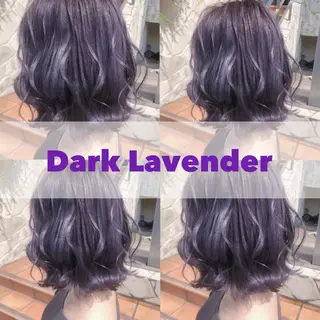 ミディアム カラー ヘアアレンジ ワンズリー中明度 店舗公式のヘアスタイル