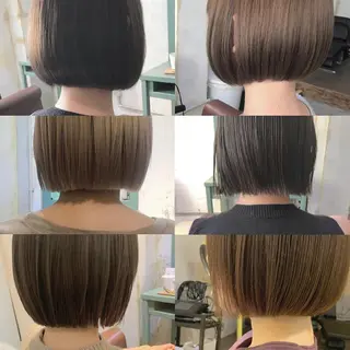 ショート カラー tripletta トリプレッタのヘアスタイル