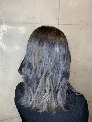 セミロング Mika Haraguchiのヘアスタイル
