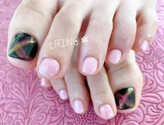 ネイル tRING* しいの木台のネイルデザイン