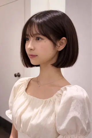 ショート RINTO/ 北浦和/艶カラーのヘアスタイル