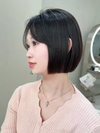 ショート ⭐️超ボブ特化 ×きりボブのヘアスタイル