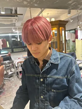 カラー メンズ 盛影 幹のヘアスタイル