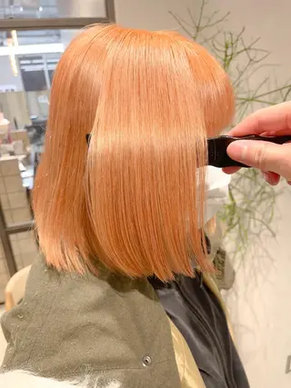 ミディアム 🌈モテ色 村上のぶきのヘアスタイル