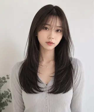 ロング モテ🤍トレンドヘア /新宿/ワカナのヘアスタイル