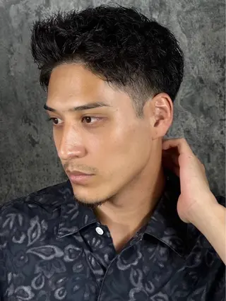 ショート メンズ 中島 千成のヘアスタイル