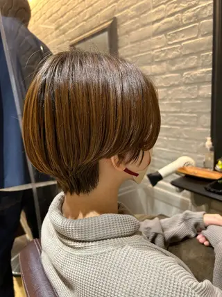 ショート 【艶ｶﾗｰ/ｼｮｰﾄ 】田原 愛菜🐯のヘアスタイル