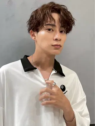 ショート mens.salon hackのヘアスタイル