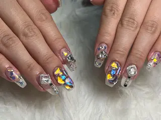 ネイル lucky nail 歌舞伎町のネイルデザイン