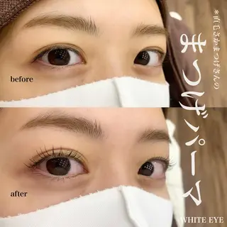 マツエク・マツパ WHITE EYE 🤍Mayukaのマツエク・マツパデザイン