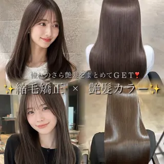 カラー 小倉/透明感カラー 🤍¦ゆうか🎀のヘアスタイル