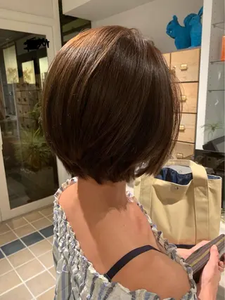 ショート カラー 門脇 直也のヘアスタイル