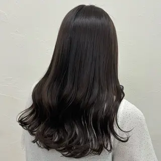 ロング 結べるレイヤーカット /カラー/あさかのヘアスタイル