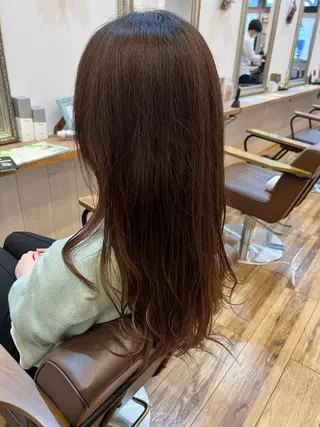 ロング カラー 🐰ハイトーンカラー 畠山　渡🐰のヘアスタイル