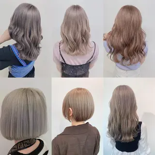 セミロング カラー ヘアアレンジ メンズ ダブルカラー｜ なおき｜池袋美容師のヘアスタイル