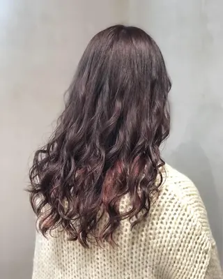 ミディアム カラー ヘアアレンジ TOKI /透明感/原宿のヘアスタイル