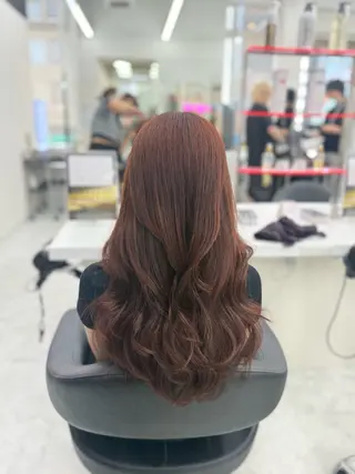 ロング カラー 🥂上品ワンホンヘア 🥂nozomiのヘアスタイル