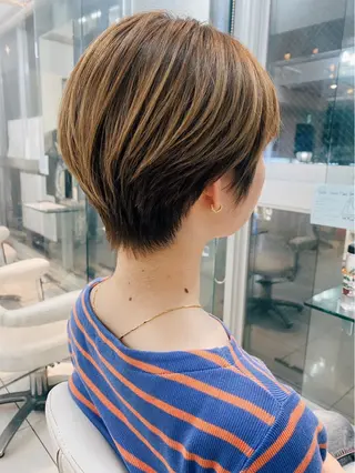 ショート 🦋ショートカット モデル紀輔🦋のヘアスタイル