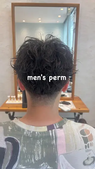 パーマ メンズカット/ヘア セット🎀Ami🎀のヘアスタイル