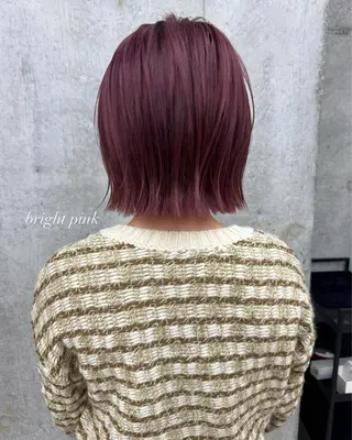 ショート ボブ/レイヤーカット 縮毛矯正/コウキ新宿のヘアスタイル
