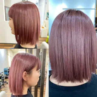 ショート カラー 堀 広夢のヘアスタイル