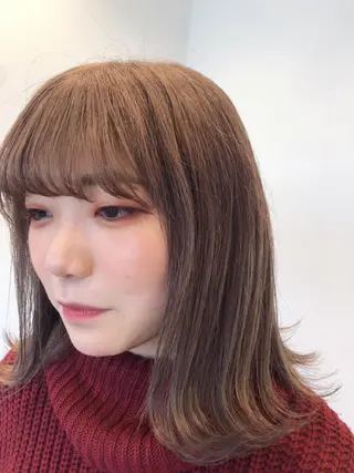 ミディアム 堀田 将輝のヘアスタイル