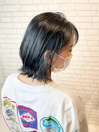 ショート カラー AMITYメンズ特化 ASUMIのヘアスタイル