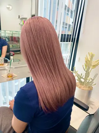 カラー ハイトーン✨ブリーチ ✨高田めぐみのヘアスタイル