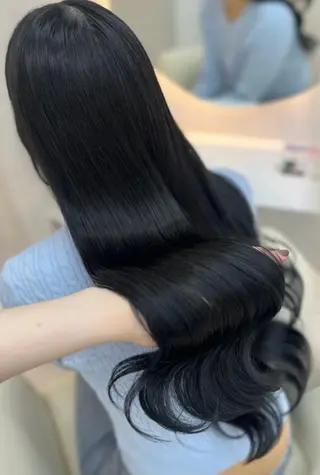 ロング カラー 🍒さき🍒大宮/ 透明感カラーのヘアスタイル