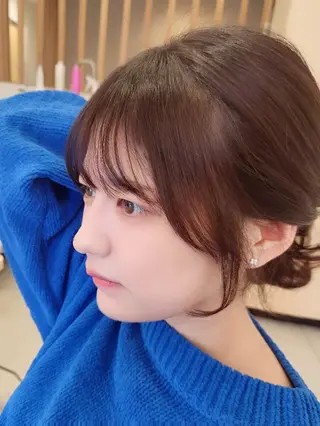 ロング レイヤー/ショート 野口勇真のヘアスタイル