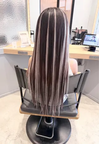 ロング 保坂 瞭のヘアスタイル