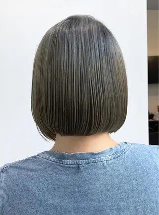 ショート カラー メンズ縮毛矯正 細谷碧海のヘアスタイル