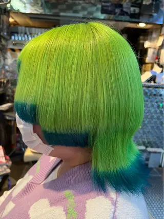 ミディアム カラー ヘアアレンジ KOYA コヤのヘアスタイル