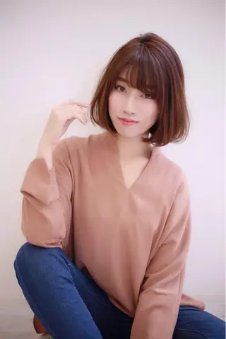 ショート 四辻 和也 /似合わせボブ×艶髪のヘアスタイル
