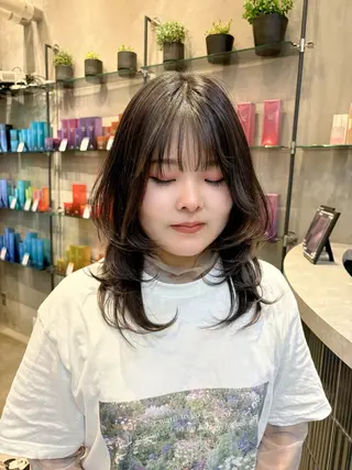 ミディアム ✵髪質改善 レイヤー 佐藤琉好✵のヘアスタイル