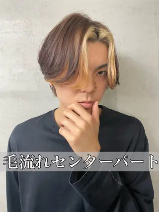 ショート 亀井隆汰/メンズ専門 パーマ/フェード可のヘアスタイル